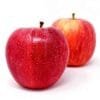 "Fresh, red apples with a crisp texture and natural shine, rich in nutrients and perfect for a healthy snack."