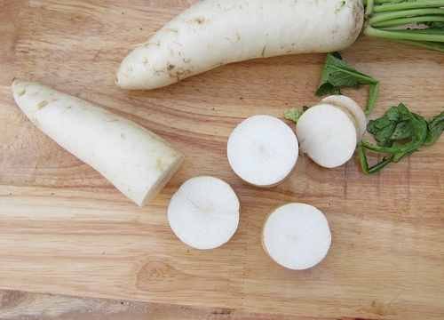 white radish